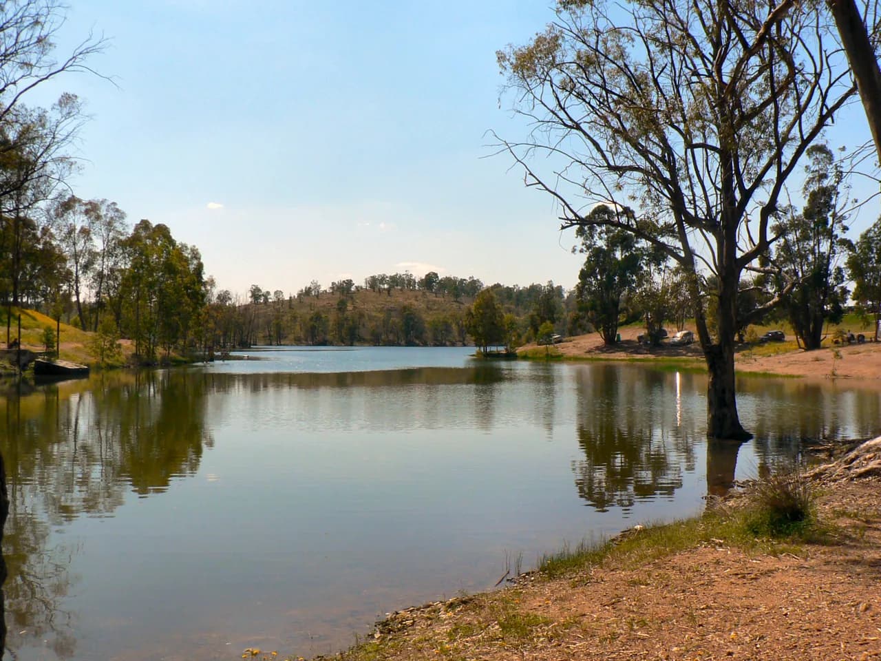 Praia fluvial da Tapada Grande, junto à Mina de São Domingos